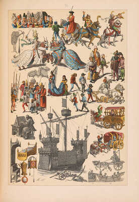 Готтенрот Ф. История внешней культуры. Одежда, домашняя утварь, полевые... В 2 т. Т. 1-2. СПб.-М., 1911.